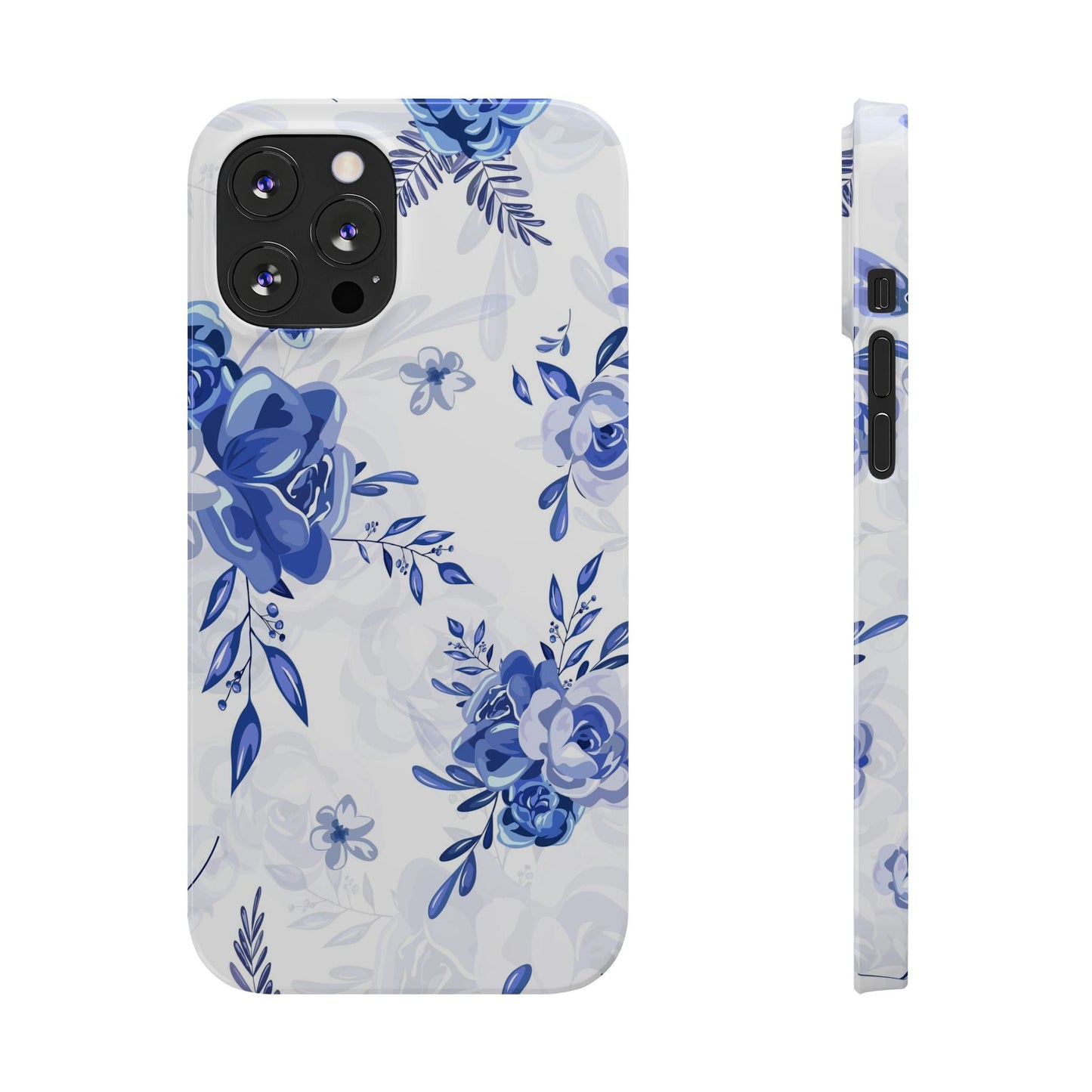 French Blue and White Toille, Slim Phone Cases, Case-Mate IPHONE16 and all sizes