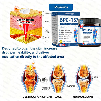 𝐀𝐞𝐞𝙝𝙛𝗲𝗻𝗴® 🌈🌈BPC-157 Joint Healing Cream🦴Treats Arthritis, Neuropathy, Rheumatism, Sports Injuries & More 🤍