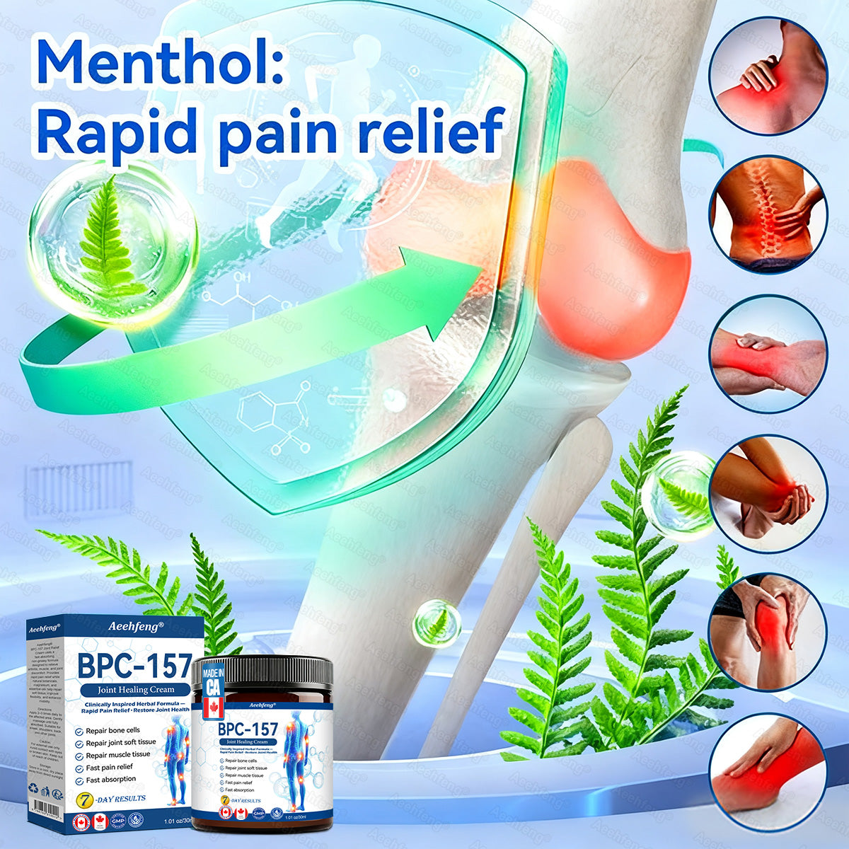 𝐀𝐞𝐞𝙝𝙛𝗲𝗻𝗴® 🌈🌈BPC-157 Joint Healing Cream🦴Treats Arthritis, Neuropathy, Rheumatism, Sports Injuries & More 🤍